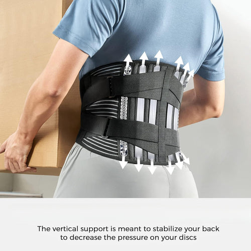 Adjustable Breathable Lumbar Support Belt